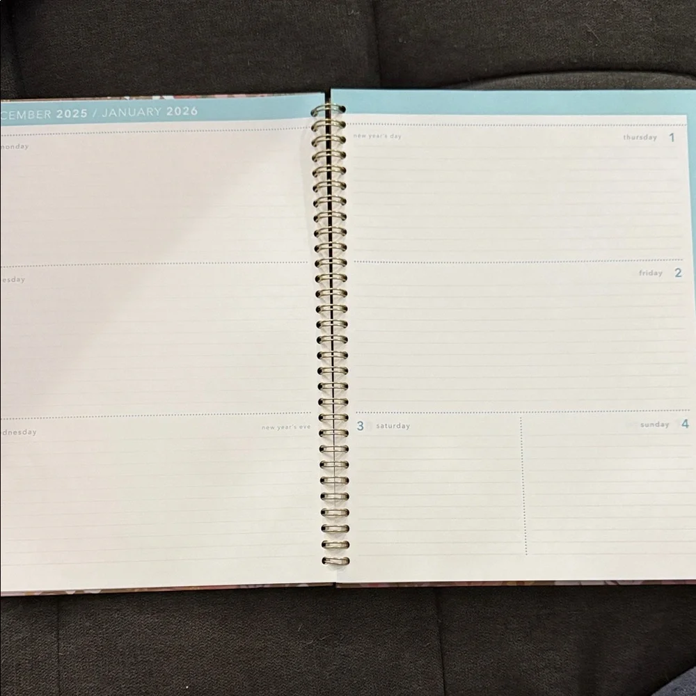 Clementine Floral 8.5 x 11” 2026 Planner
